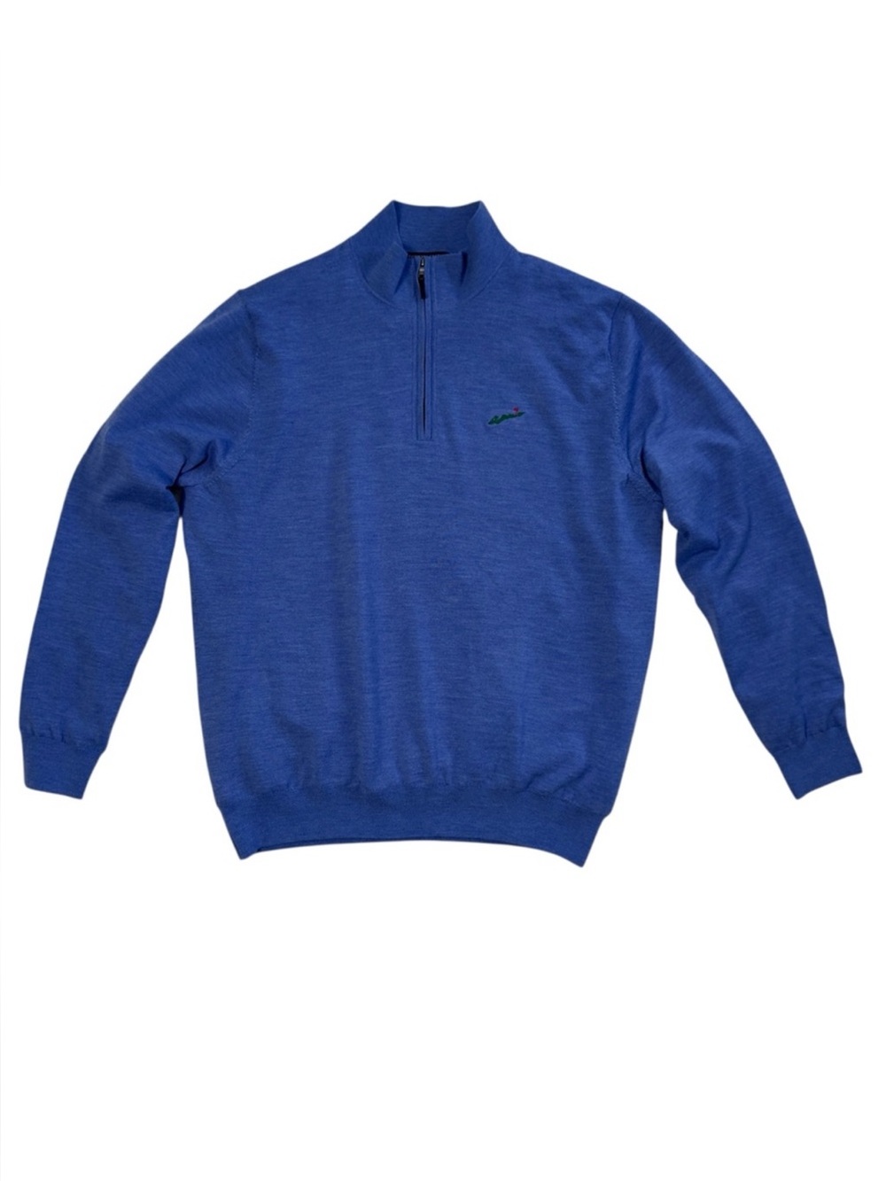 Fairway & Greene: Men's Baruffa Merino Quarter Zip Sweater Fishers Island XL